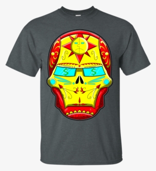 Ironman Sugar Skull Marvel Comics T Shirt & Hoodie - Iron Man Sugar Skull #9784020