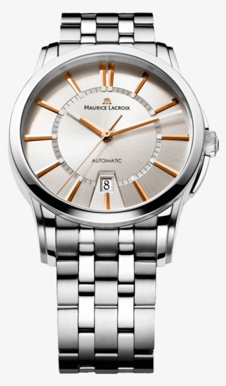 Maurice Lacroix Pontos Date Men's Silver Dial Watch - Maurice Lacroix Pt6158 Ss00233e #9784278