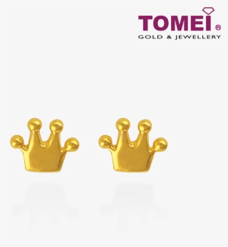 Tomei Yellow Gold 916 Tiara Earrings (ee2817-1c) - Tomei Jewellery #9784895