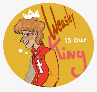 Ronald Weasley Our King - Cartoon #9785210