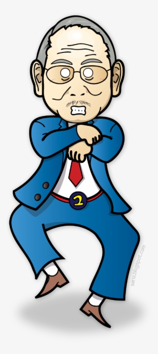 Lukisan Semula Watak Yang Diadaptasi Daripada Gangam - Cartoon #9785655