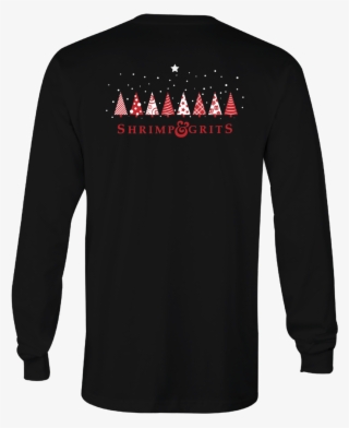 Shrimp&grits Winter Trees Long Sleeve T - Sweater #9785867