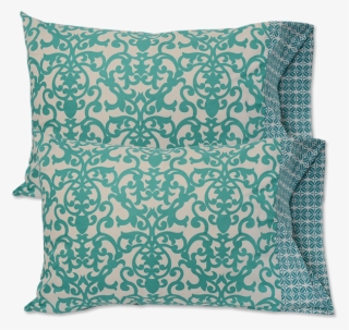 Turquoise Standard Pillow Cases - Cushion #9786278
