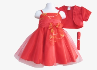 12653 Infant Tulle Dress W/bolero #9786726