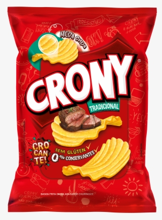 Batata Ondulada Crony , Tradicional, Mega Onda, Frita, - Potato Chip #9786899