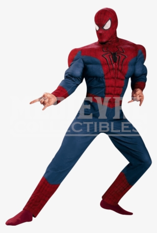 Adult Deluxe Amazing Spider Man Costume - Fantasia Do Homem Aranha 3 Para Comprar De Adulto #9787053