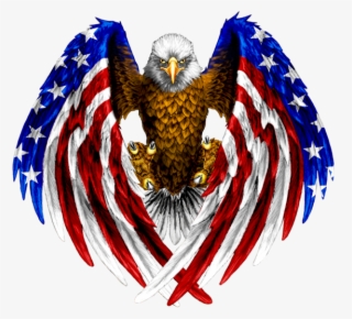 Epic Eagle T-shirt, Ap80013 - Eagle High Resolution American Flag #9787104