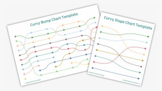 Curvy Bump Chart & Slope Chart Template - Diagram #9787881
