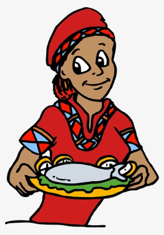 Pizza Chef Clipart 20, - African Culture Art Clipart No Background #9788406