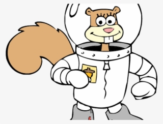 Character Clipart Spongebob - Sandy Cheeks Coloring Pages #9788525