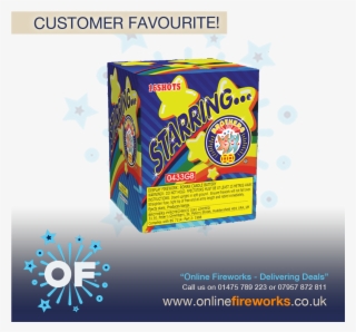 Starring By Brother Pyrotechnics From Online Fireworks #9788736