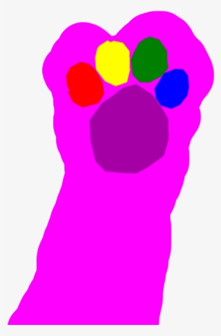 Cheer Bear Put The Paw Print On The Screen #9789604