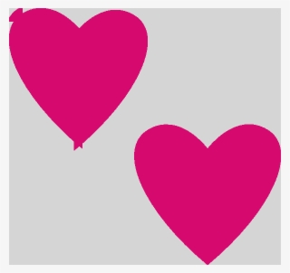 Pink Double Heart Clipart Pink Double Heart Clipart - Heart #9790239