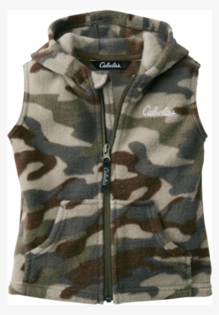 Cabela's Boys' Snake River Hooded Vest- Small 7/8 - Sweater #9791565