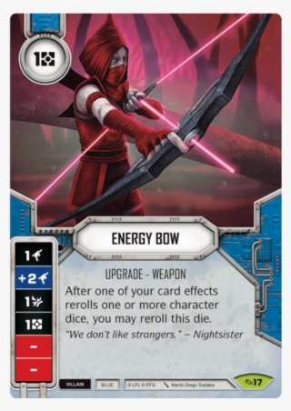 Energy Bow - Star Wars Destiny Force Throw #9793092