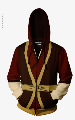 The Last Airbender Zuko Cosplay Zip Up Hoodie Jacket - All Might Young Age Jacket #9794810
