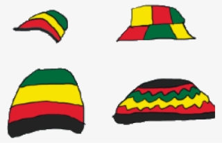 Rastas Clipart Cap - Rasta Hat Clip Art #9795059