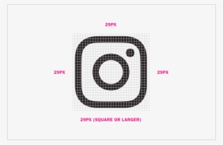 Minimum Sizes - Follow Us On Instagram Black And White #9797727