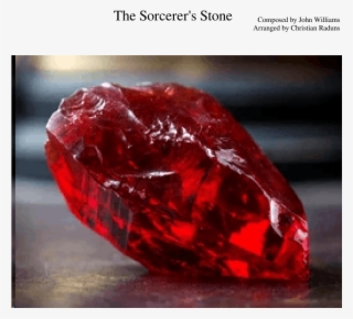 The Sorcerer's Stone Sheet Music For Flute, Clarinet, - Harry Potter Philosopher's Stone Stone #9799561