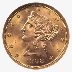 $5 Liberty Gold Half Eagles - Cinco Centavos 1942 Mexico #980692