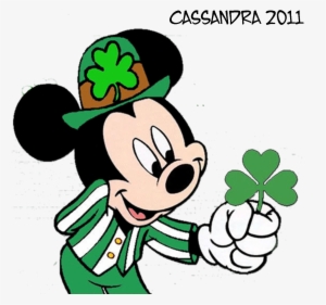 Mickey Mouse St - Happy St Patricks Day Gif #981066