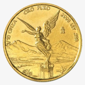 Pre-owned 2008 Mexican Libertad 1/10oz Gold Coin #981259