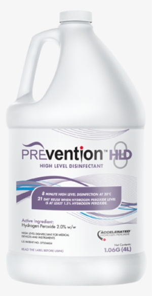 Prevention™ Hld8 High Level Disinfectant - Plastic Bottle #981430