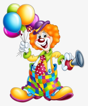 Clown Clipart Comic - Transparent Background Clown Clipart #982267