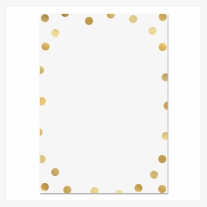 Overlay Golden Dots Invitation - Circle #983152