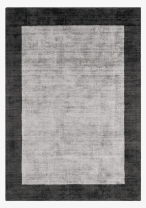 Blade Border Rug Charcoal And Silver - Asiatic Blade Rug, 200 X 200cm - Charcoal/silver | #983398