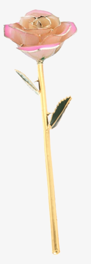 Daya Love Forever Long Stem 24k Gold Foil Trim Red - Artificial Flower #983992