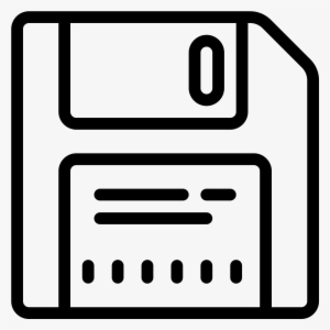 This Icon Is A Stylized Version Of A Floppy Disk, Just - Save Icon #984143