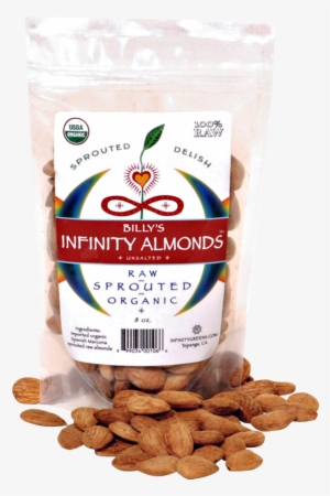 Infinity Sprouted Almonds - Infinity Greens Powder 350ml Powder By Billy's Infinity #984435
