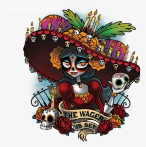 Png - Dia De Los Muertos Day Of The Dead T Shirts #984438