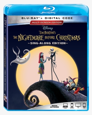 Nightmare Before Christmas Sing Along Blu Ray #984823