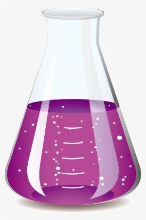 Science Flask Png Banner Transparent - Poción Rosa #984902