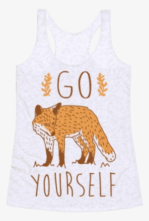 Go Fox Yourself Racerback Tank Top - Cats Harry Potter Tshirt #984948