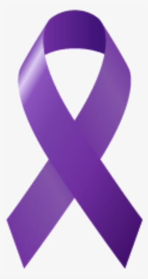 Click On The Purple Ribbon Below To Download And Print - Domestic Violence Awareness Png #985310