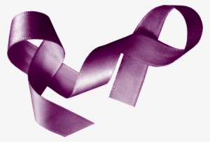Purple Awareness Ribbon Png - Ribbon #985446