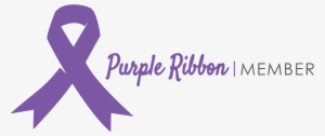 Purple Ribbon Members - Ribbon #985486