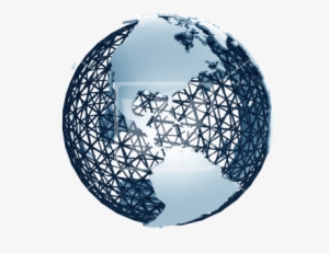 Metal Mesh Globe 3d - Mesh #985490