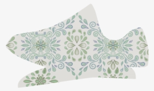 Blue And Green Watercolor Pattern Grus Men's Breathable - Blue And Green Floral Pattern Backpack By Ivaw #985541