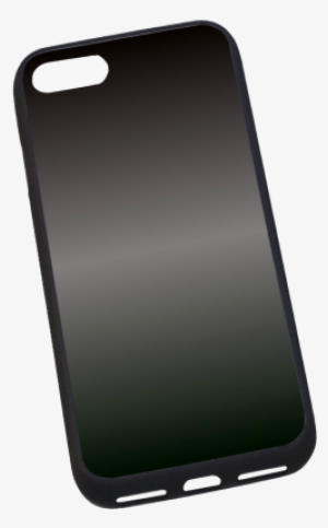 Shades Of Black Gradient Rubber Case For Iphone 7 - Mobile Phone #985708