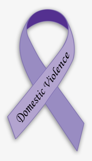 Domestic Violence Purple Ribbon Clipart - Domestic Violence Awareness Ribbon Png #986218