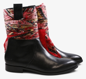 Ankle Boots Jessy 29 Black Silk Black - Laarzen Melvin & Hamilton Jessy 29 Black Silk Black #986267