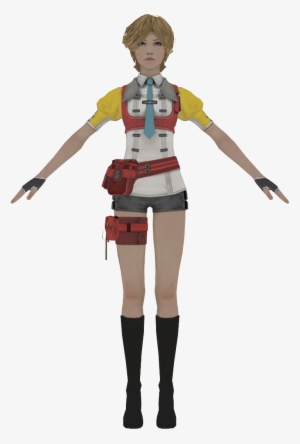 Final Fantasy Xiii 2 Alyssa Model - Video Game #986437