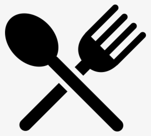 Flatware Silhouette Of A Knife And A Fork Cross Comments - Knife And Fork Symbol #986528