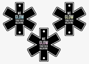 Glow Stick Valentines Supplies - Star Of Life #986624