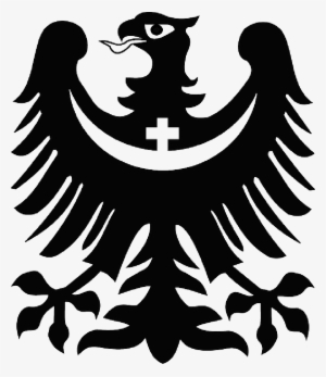 Cross, Silhouette, Eagle, Crescent, - Coat Of Arms Of Wrocław #986987