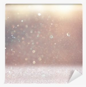 Abstract Photo Of Light Burst And Glitter Bokeh Lights - Wood #987356